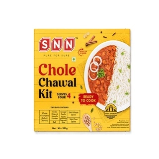 SNN Ready To Cook Chole Chawal Kit