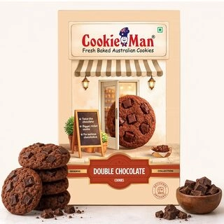 CookieMan Premium Double Chocolate Cookies