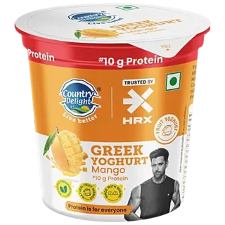 Country Delight 10g Protein Mango Greek Yoghurt