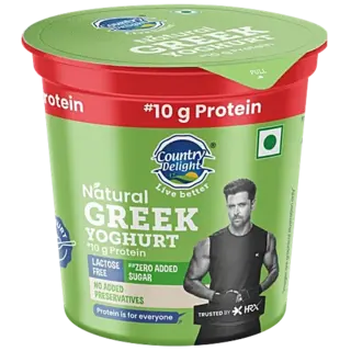 Country Delight 10G Protein Greek Yoghurt Natural