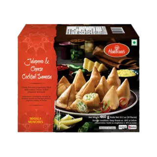 Haldiram's Jalapeno & Cheese Cocktail Samosa