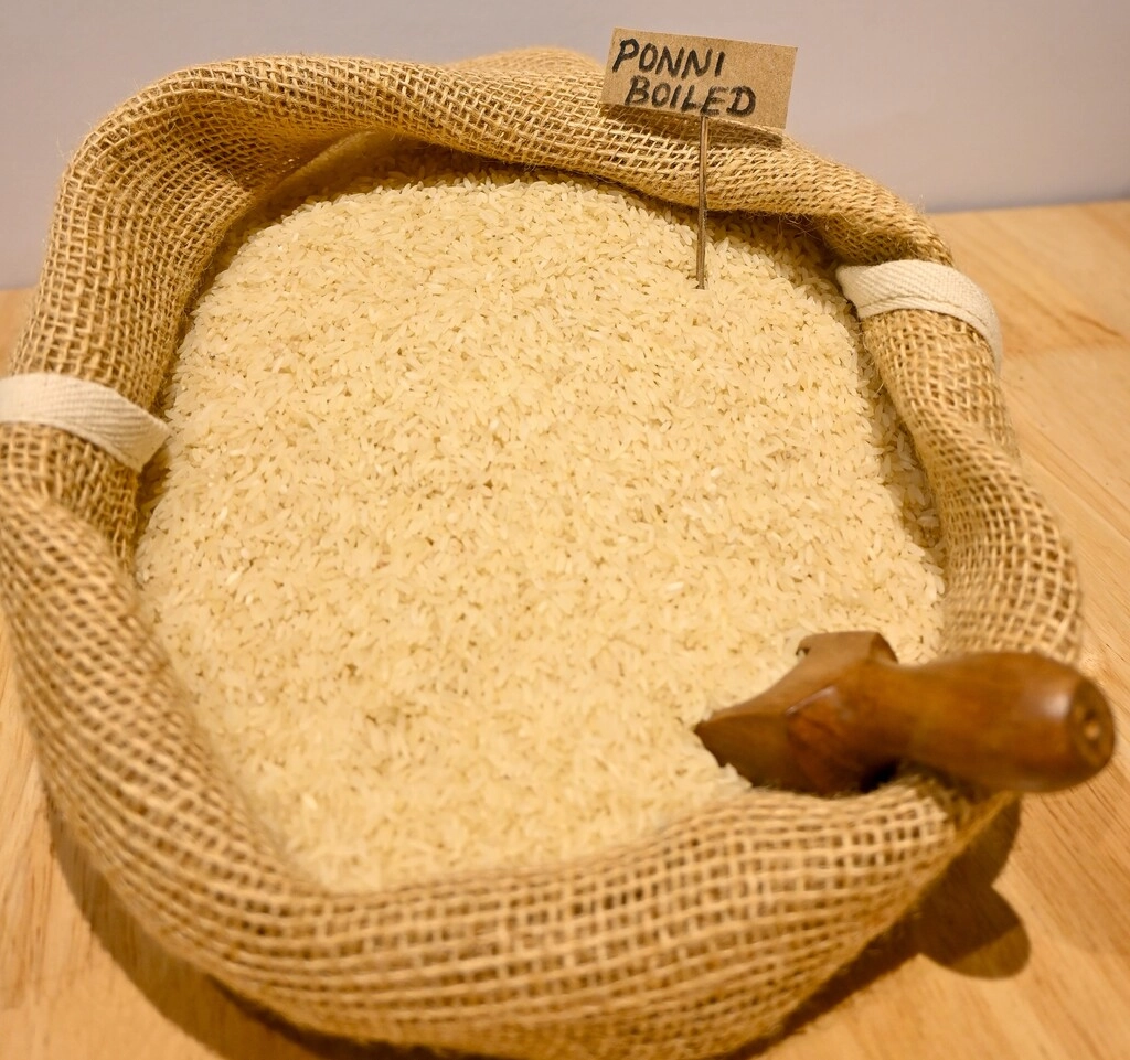 White Ponni Boiled