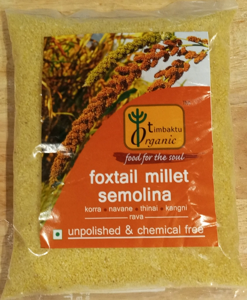 Foxtail millet semolina