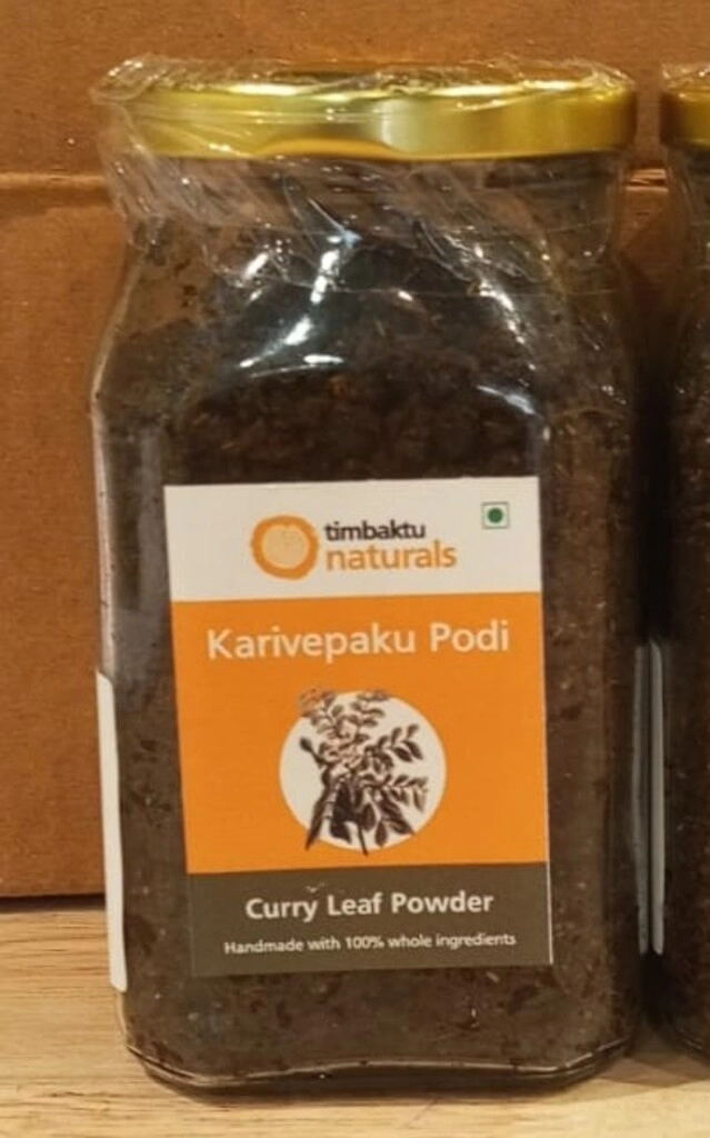 Karivepaku Powder ( curry leaf powder)