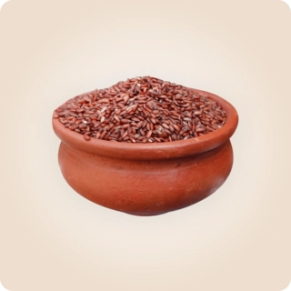 Hand Pounded Unpolished Rice