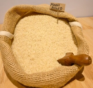 White Ponni Boiled