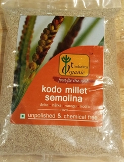 Kodo millet semolina