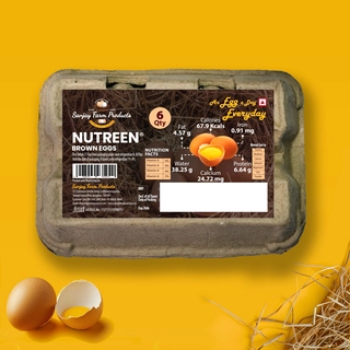 Brown Eggs - 6 Pack