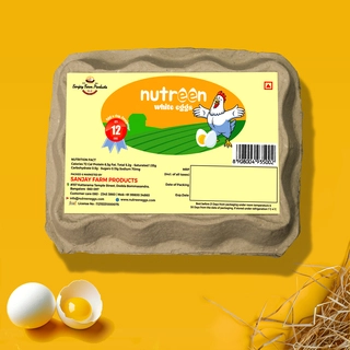 White Eggs - 12 Pack