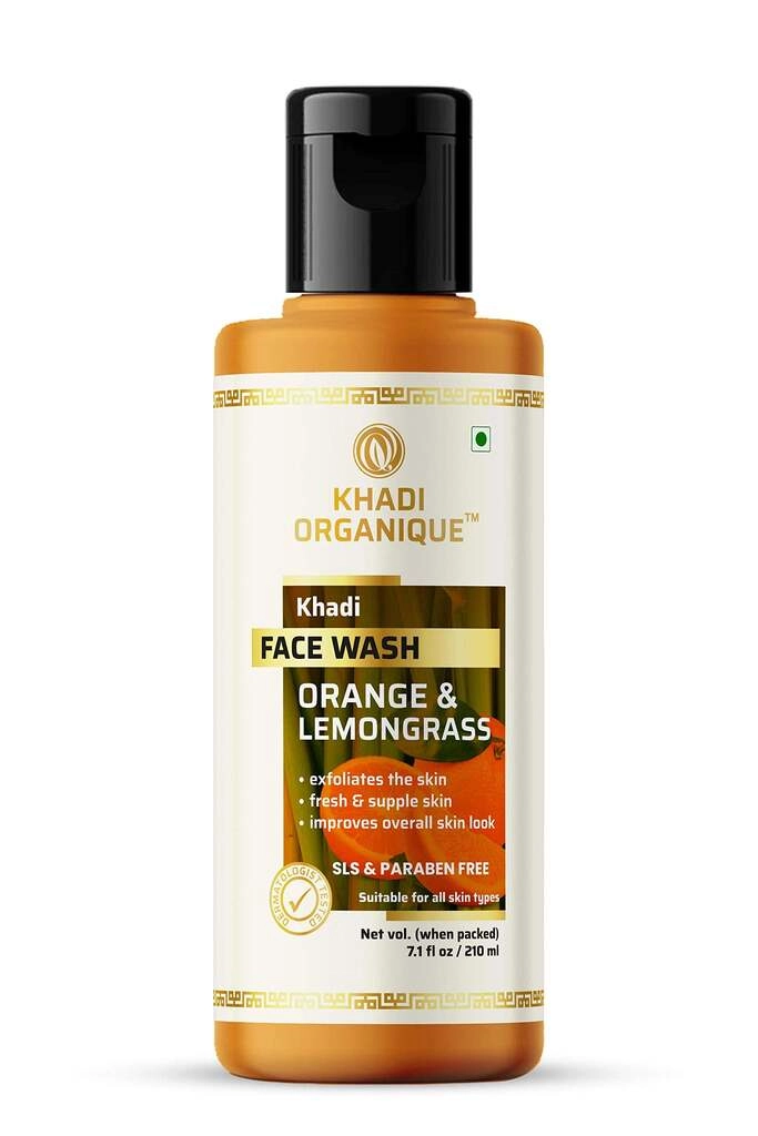 Natural Orange & Lemongrass Face Wash