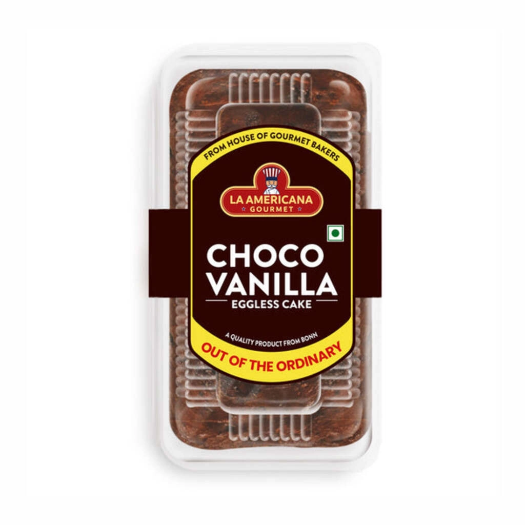 Gourmet Chocolate Vanilla Eggless Cake