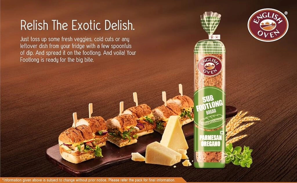 Sub Rosted Garlic Footlong Bread