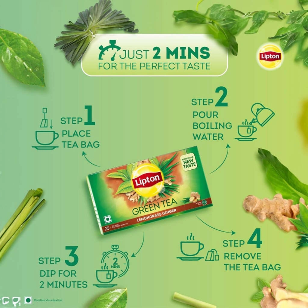 Green Tea Lemongrass Ginger