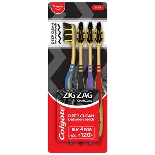 Colg Zig Zag Charcoal Toothbrush