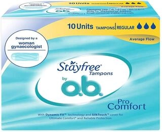 Stayfree Tampons Ob