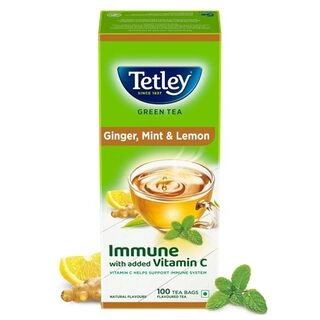 Tetley Green Tea Ginger Mint/Lemon 30Tb