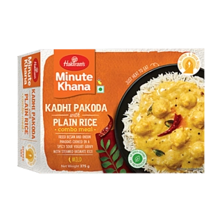 Hr Kadhi Pakoda & Plain Rice