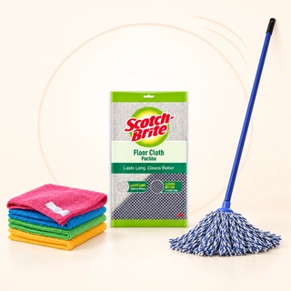 Mop, Duster & Gloves
