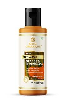 Natural Orange & Lemongrass Face Wash