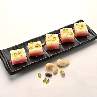 KHOBRA MALAI BURFI