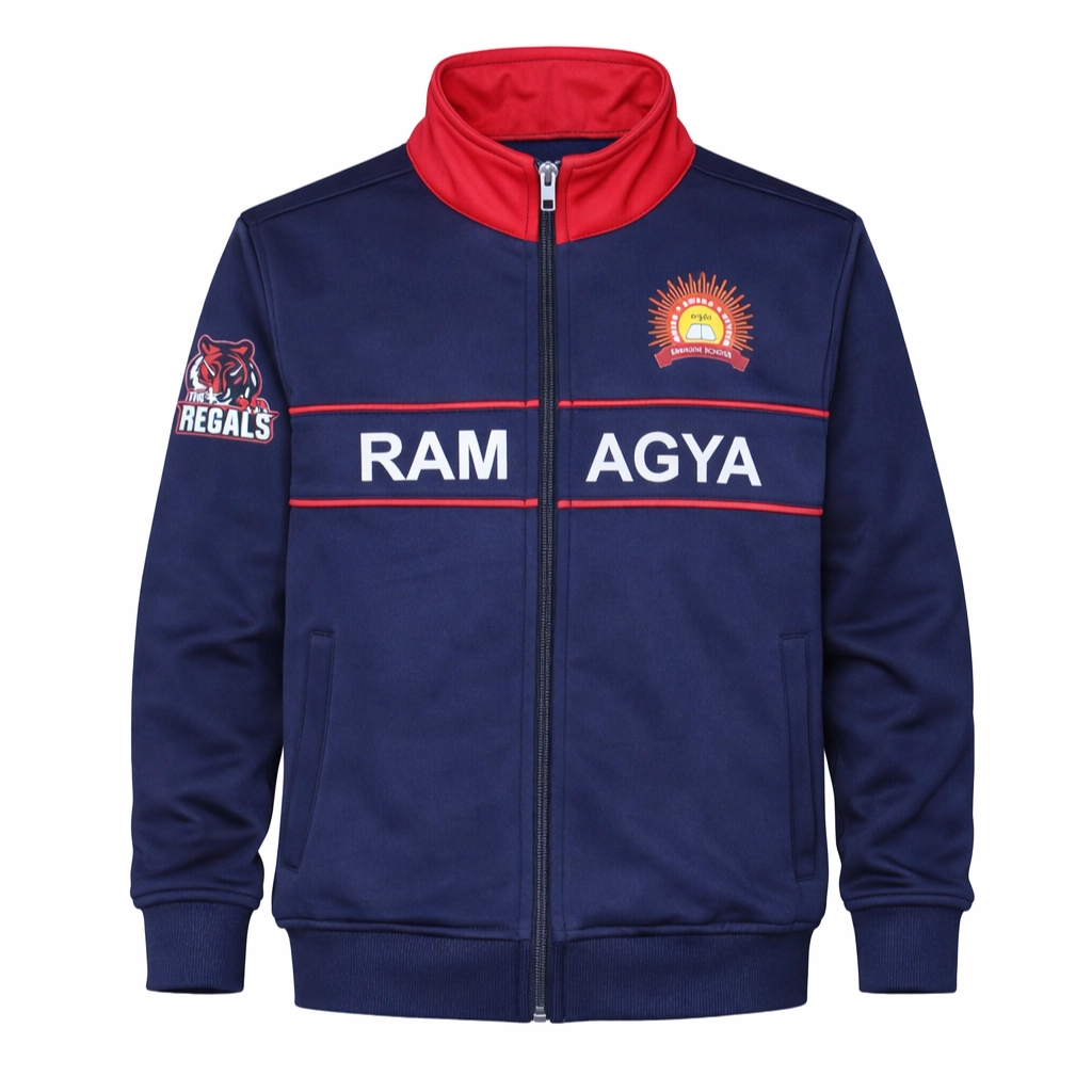Ramagya School Track Jacket Red