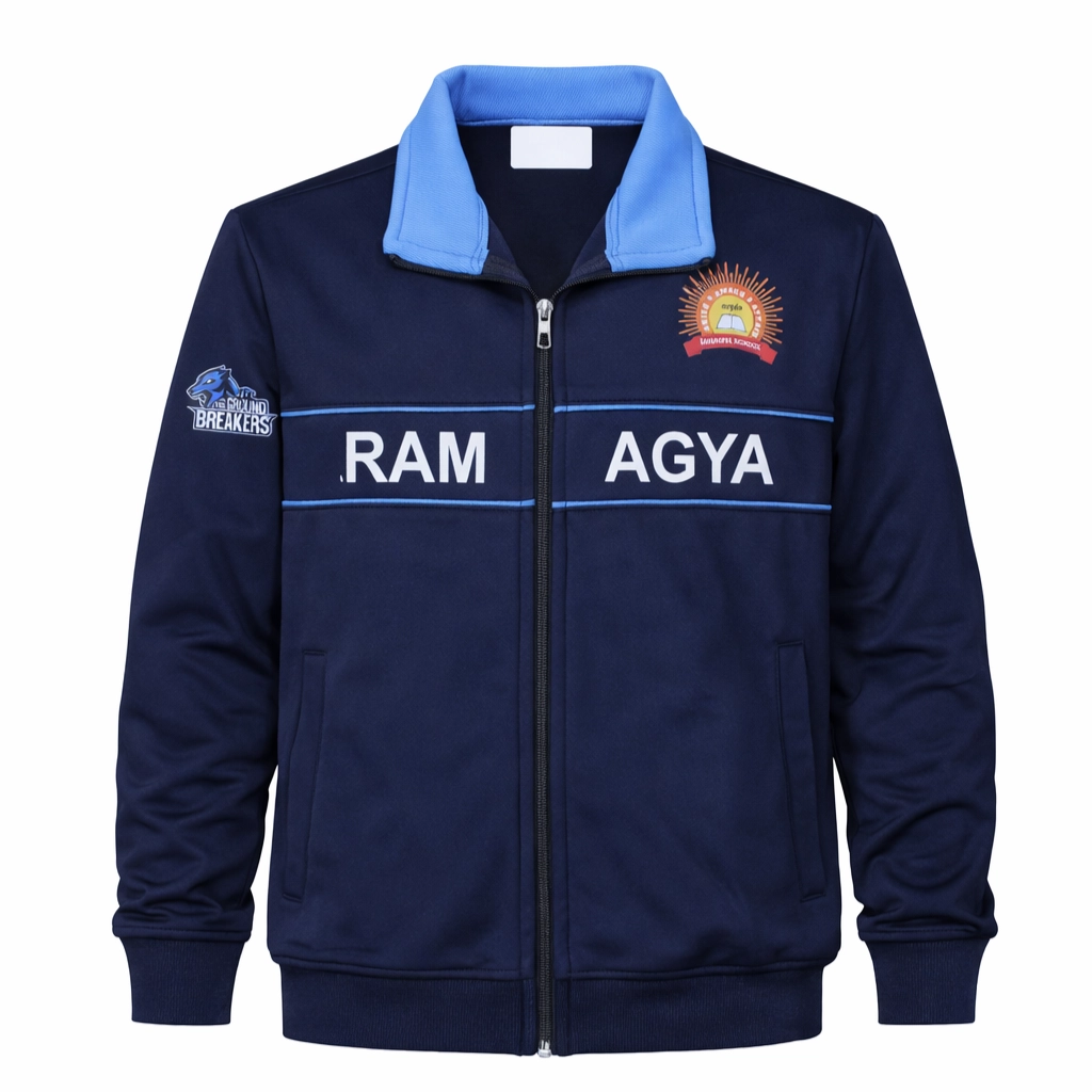 Ramagya School Track Jacket Blue