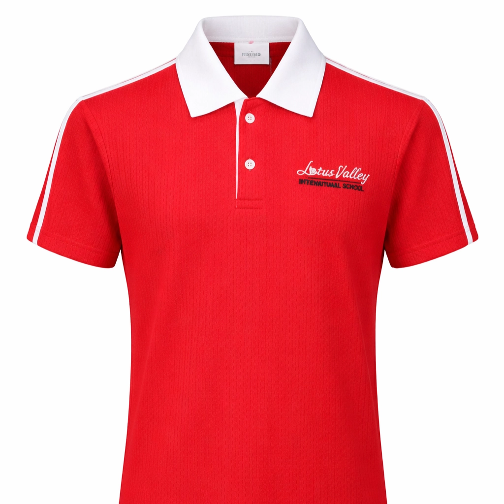 LVIS T-shirt Half sleeves Red