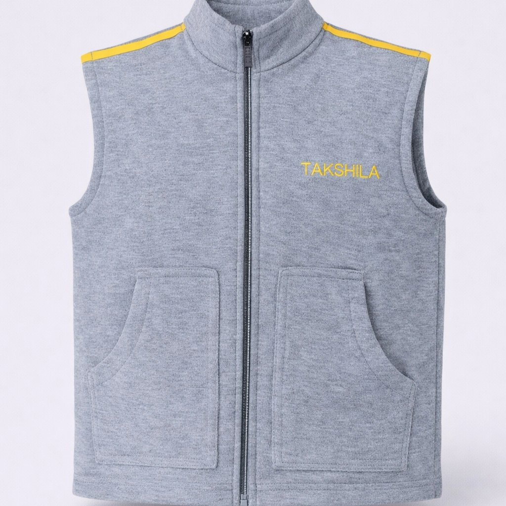 LVIS Winter Track Jacket Half Sleeves Yellow