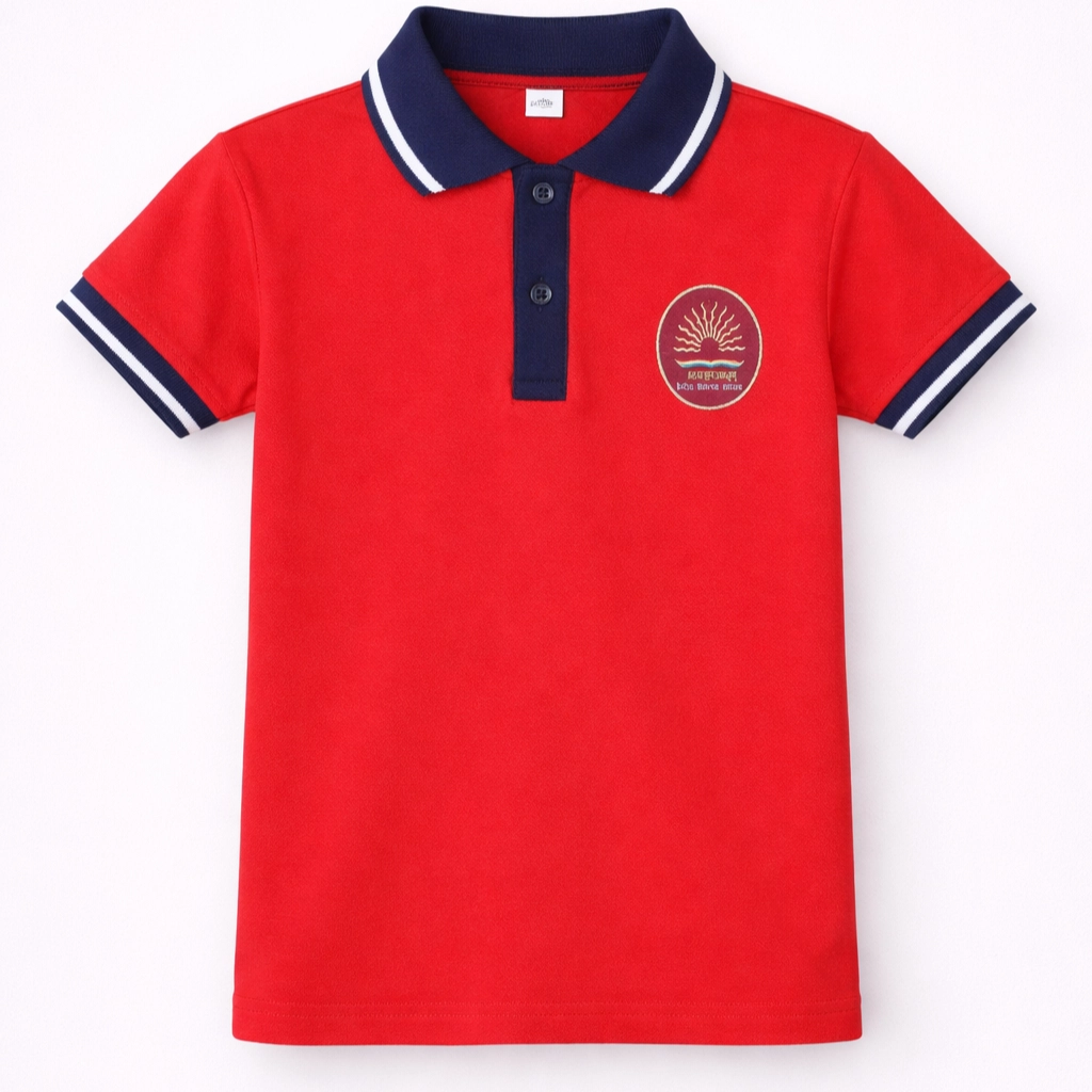 KV T-Shirt Half Sleeves Red