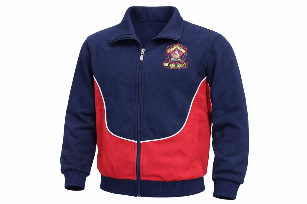 Jagran School Track Jacket Red