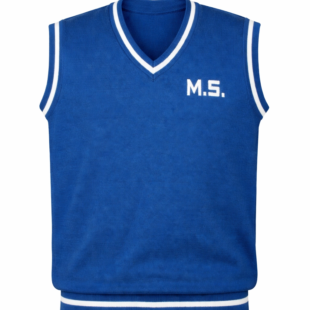 Modern School Sweater Sleeveless