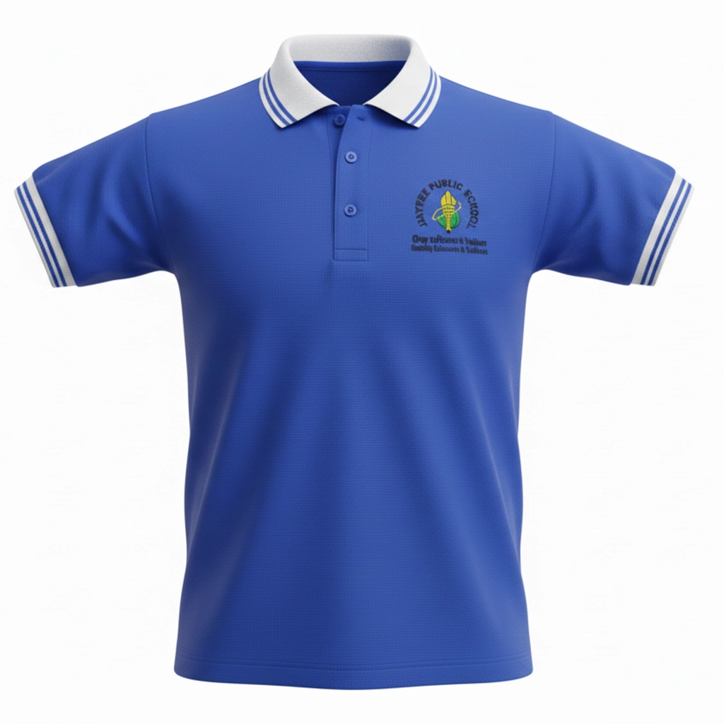 JP School T-Shirt Blue