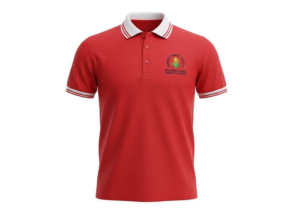 JP School T-Shirt Red