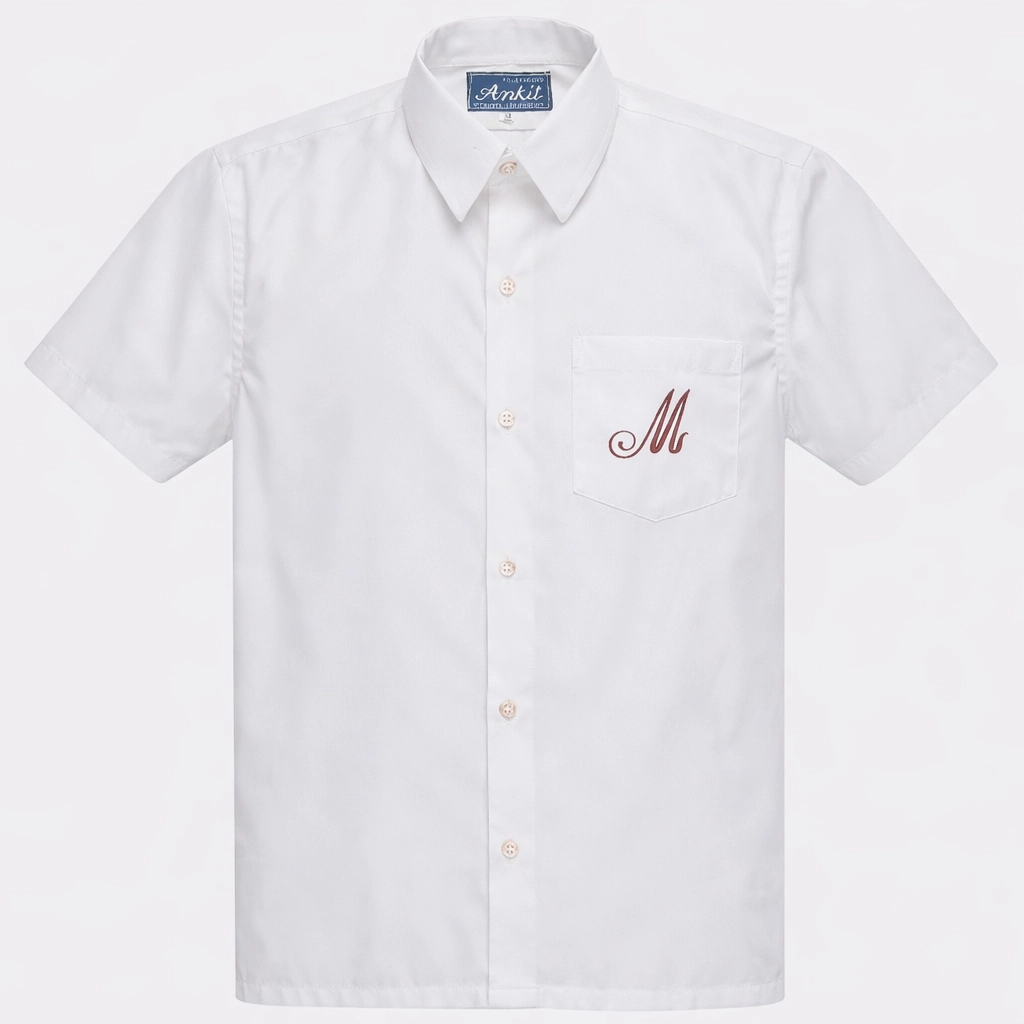 Mayoor School Boys Half Sleeves Shirt