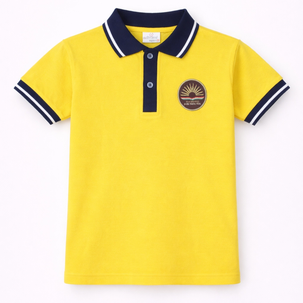 KV T-Shirt Half Sleeves Yellow