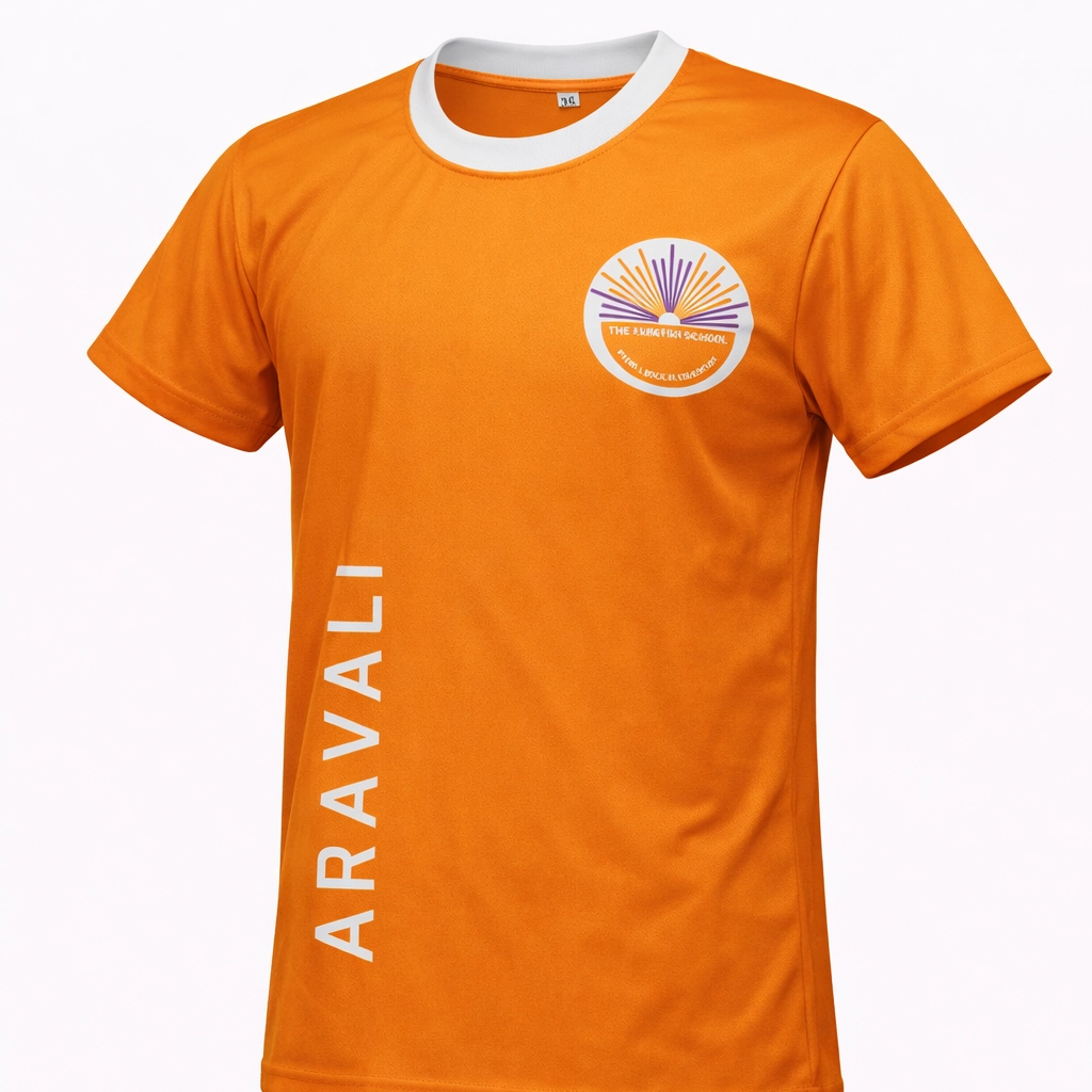 Khaitan House T-Shirt Aravali (Orange)