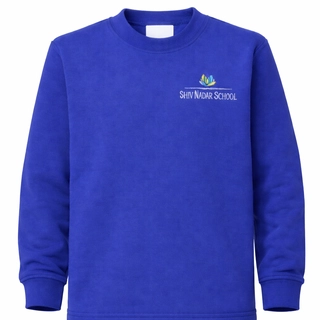 Shiv Nadar School Track T-Shirt Blue