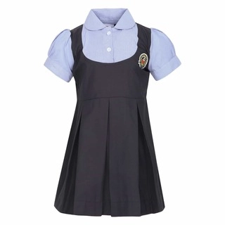 Amity Summer Girls Grey Tunic - Class 1 to 3