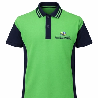 Shiv Nadar School T-shirt Half Sleeves Green