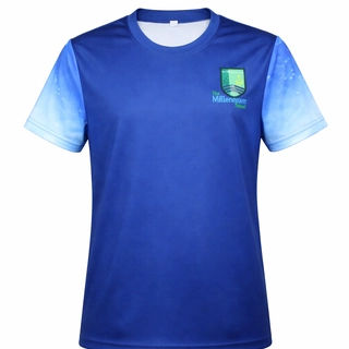 TMS House T-Shirt Half Sleeves Akash
