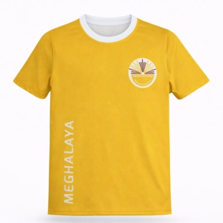 Khaitan House T-Shirt Meghalaya (Yellow)