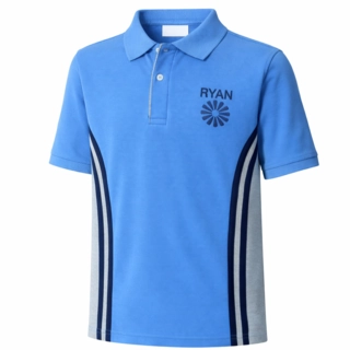 Ryan House T-Shirt  Half Sleeves Blue