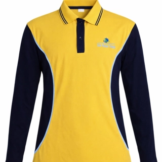 Shiv Nadar School T-shirt Full Sleeves Yellow