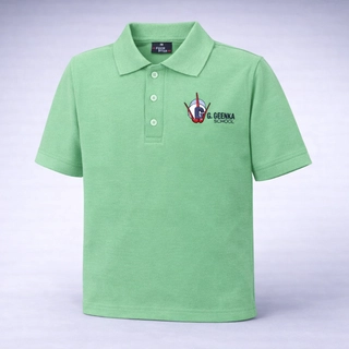 GD Goenka T-Shirt Half Sleeves Green