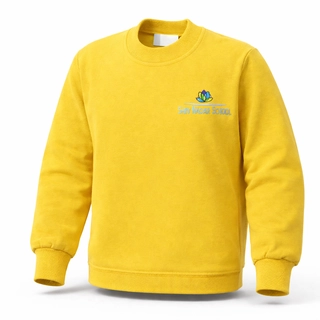 Shiv Nadar School Track T-Shirt Yellow