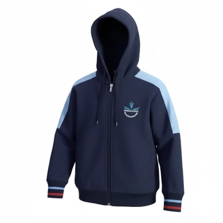 Khaitan School Track Jacket Red