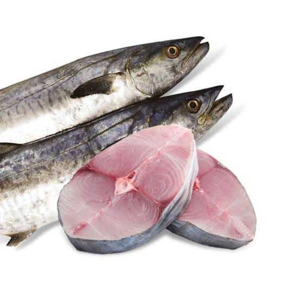 SEER FISH / KING FISH / SURMAI / NEYMEEN / VANJARAM / ANJAL (3KG TO 8KG) - STEAK 400g