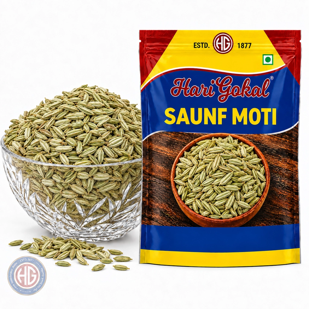 Fennel Seeds (Saunf Moti)