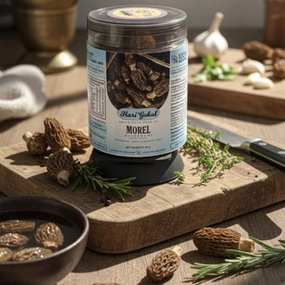 DRIED MOREL MUSHROOMS