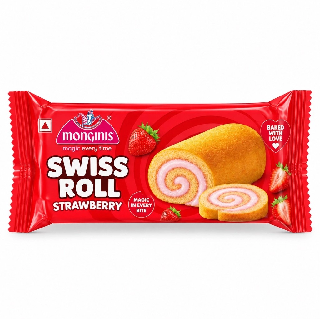 Monginis Swiss Roll Stra